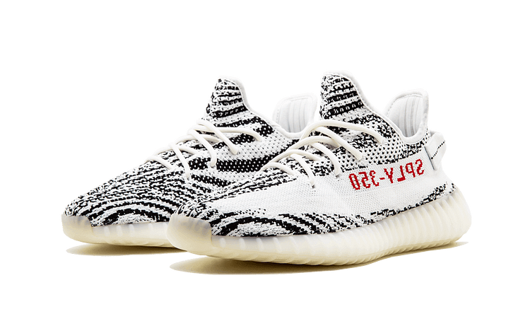 REVIEW UNBOXING UA Yeezy V2 Zebra On Feet Teksis