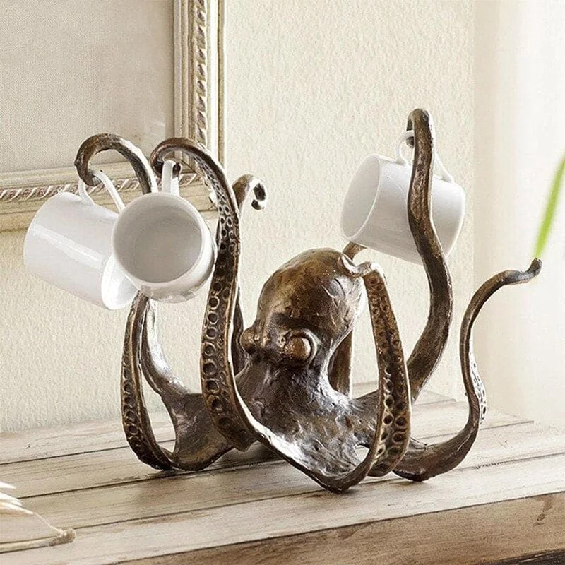 Resin Octopus Mug Holder