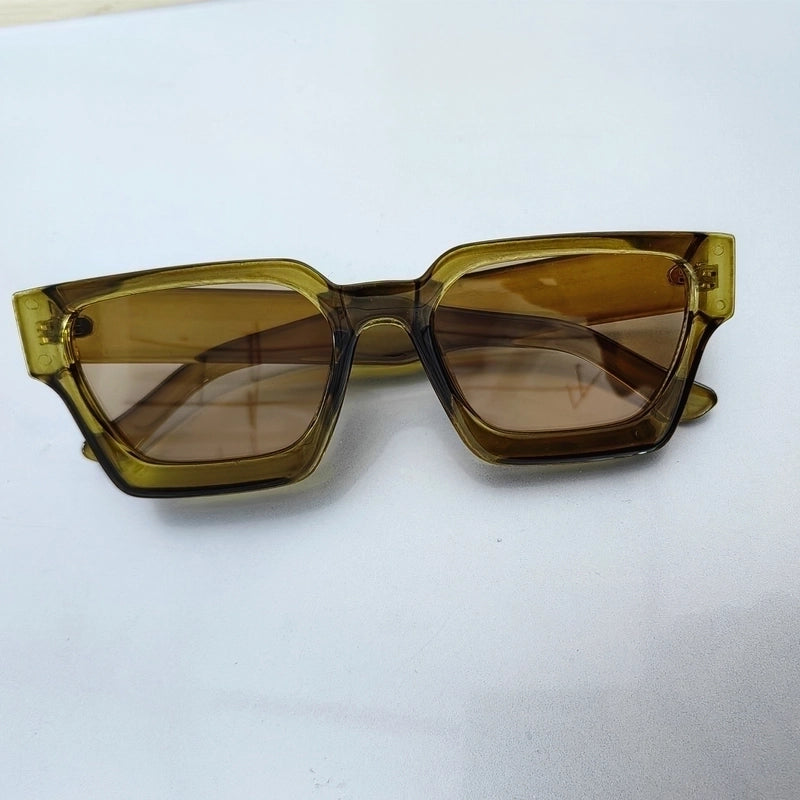 Fashion Geometric Ac Square Full Frame Women’s Sunglasses