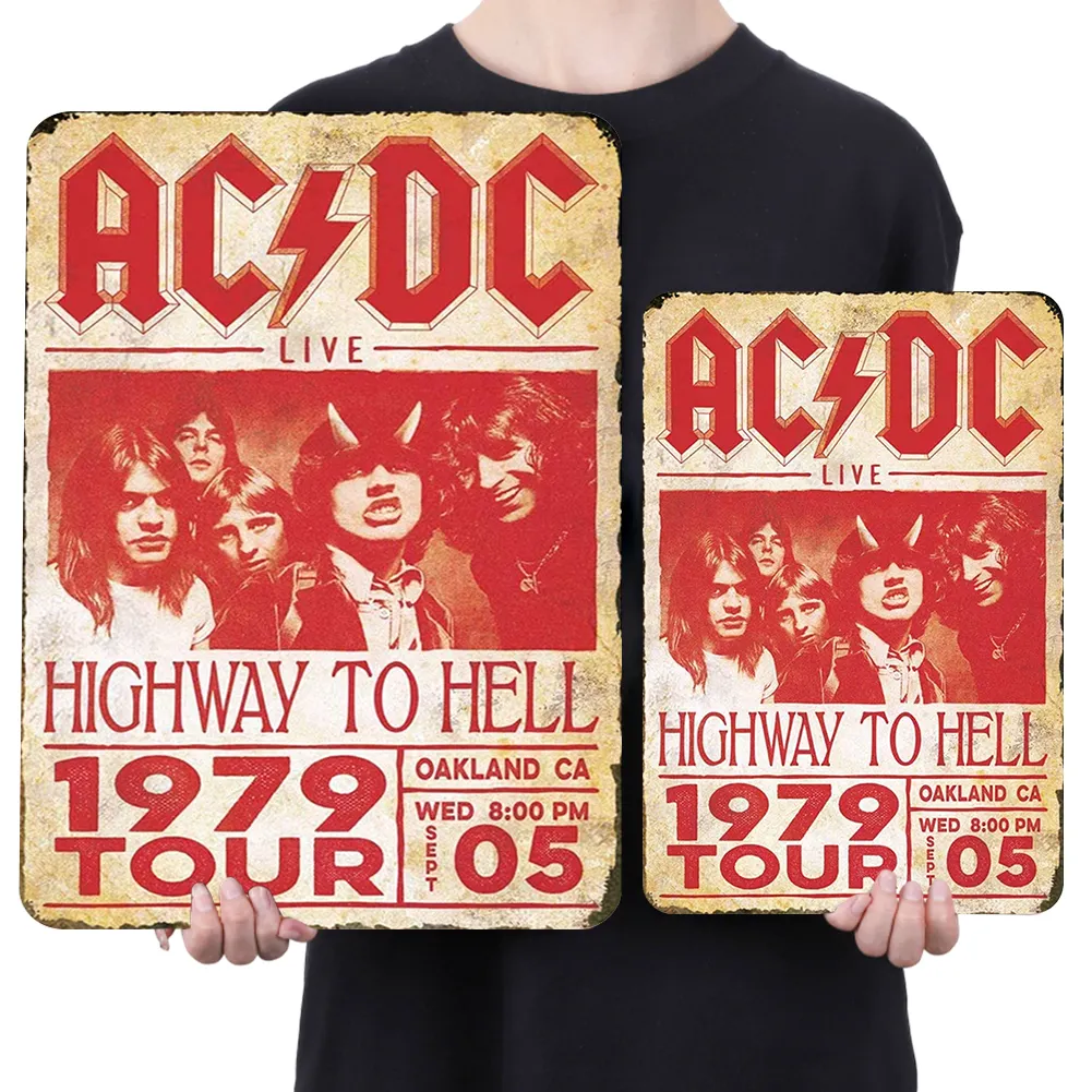 20*30cm/30*40cm-AC/DC-Metal Tin Signs