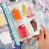 uk.everydayedeals (Limited Stock)Diamond Painting Storage Book Beads Container Loose Leaf A5 Binder
