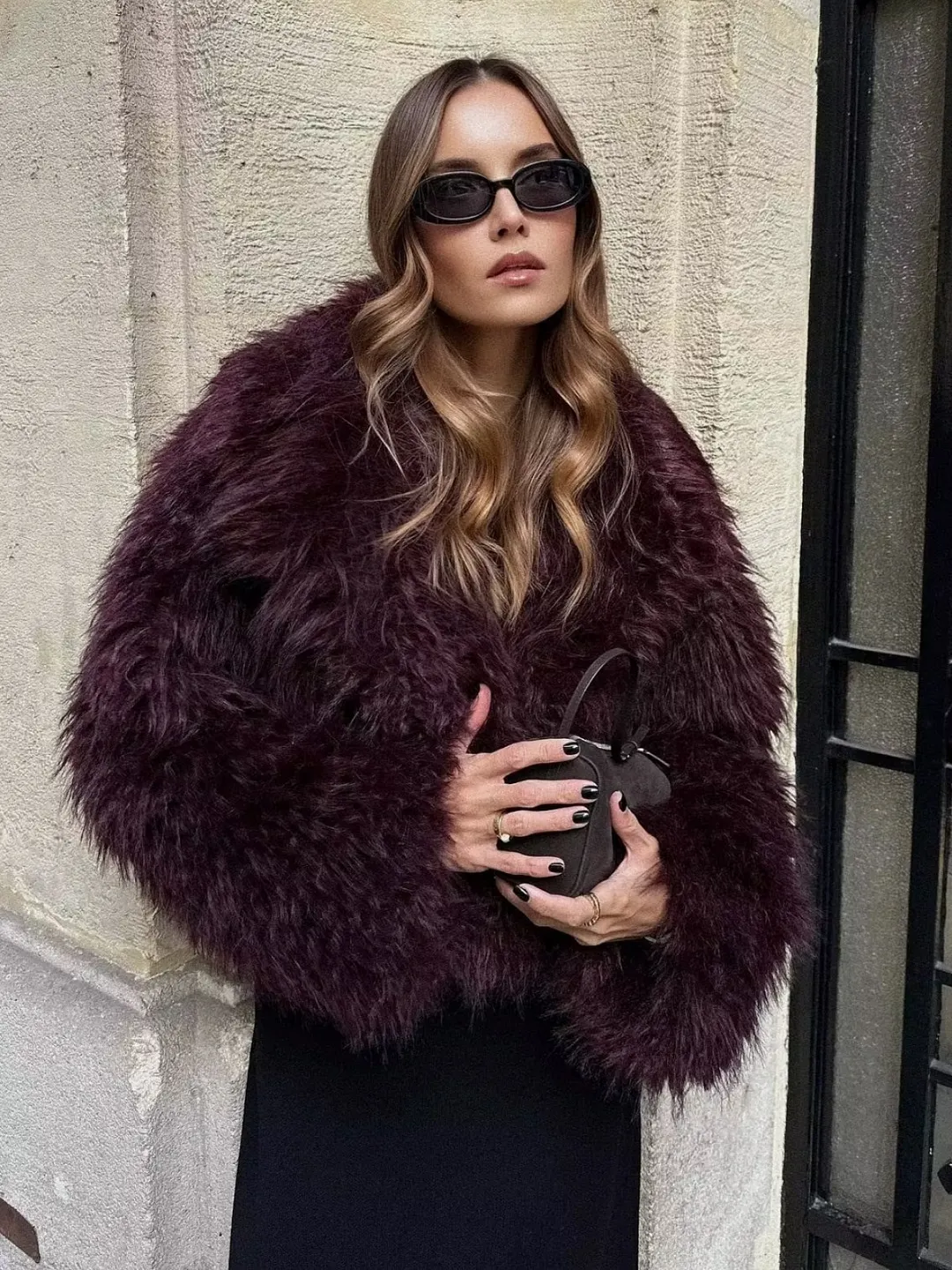 Nigikala Nigikala Women's Winter New Fashion Environmentally Friendly Artificial Fur Short Coat D69135