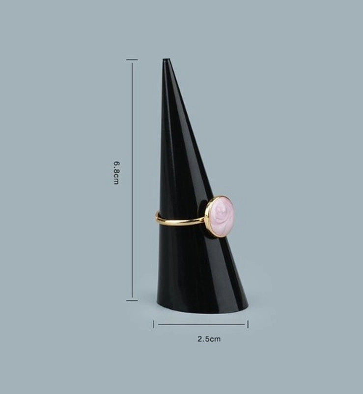 Minimalist Solid Color Arylic Jewelry Rack