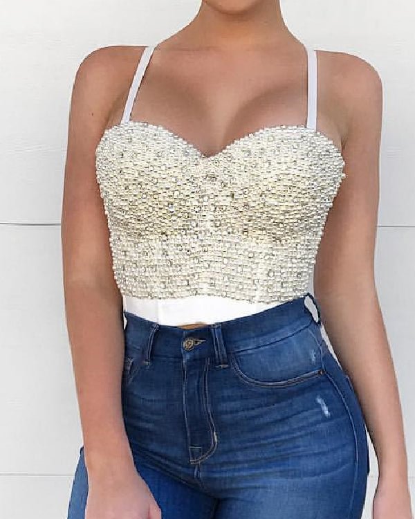 Sexy Pearl Outer Bra - Chicaggo