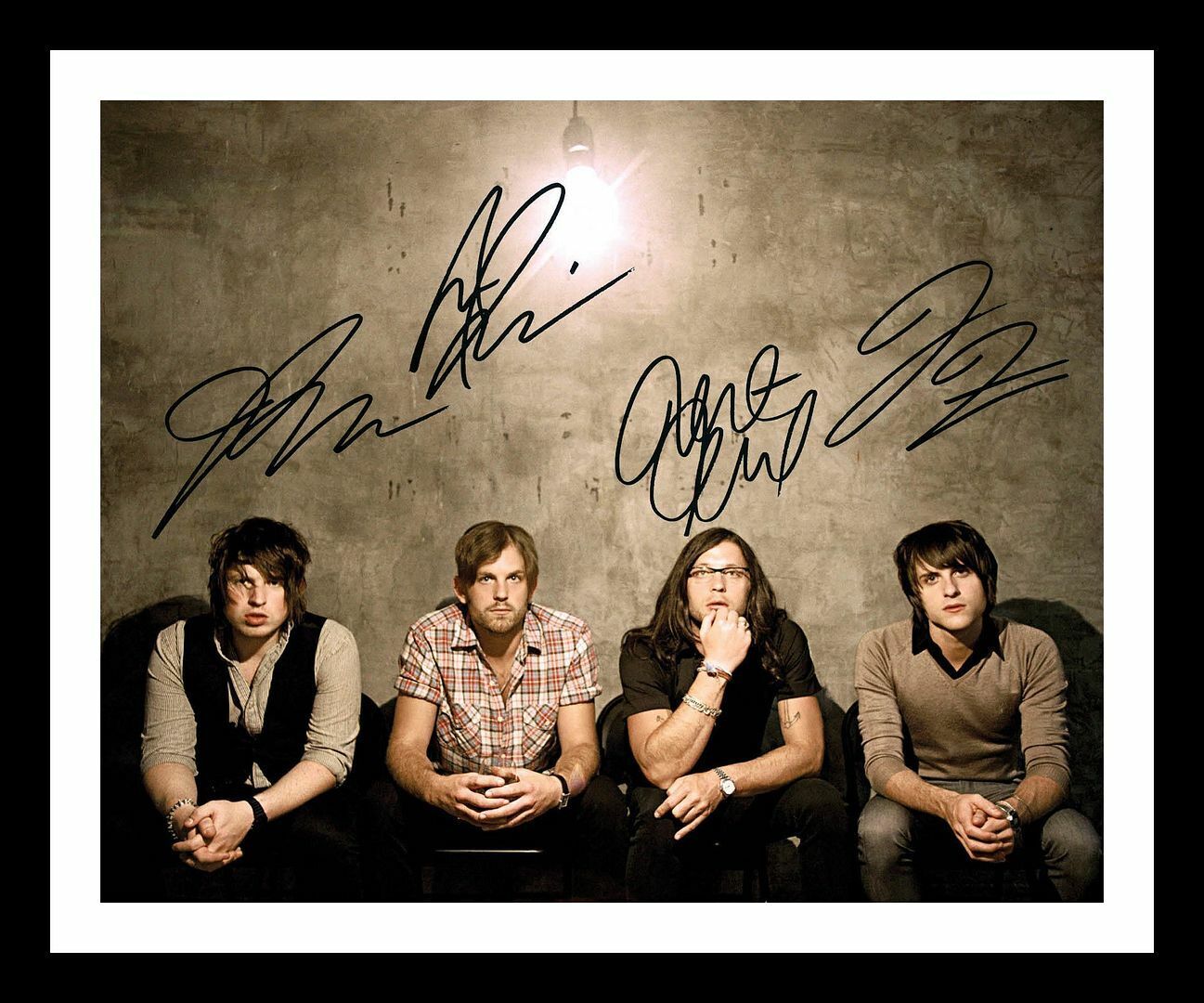 Kings Of Leon Autograph Signed & Framed Photo Poster painting 1