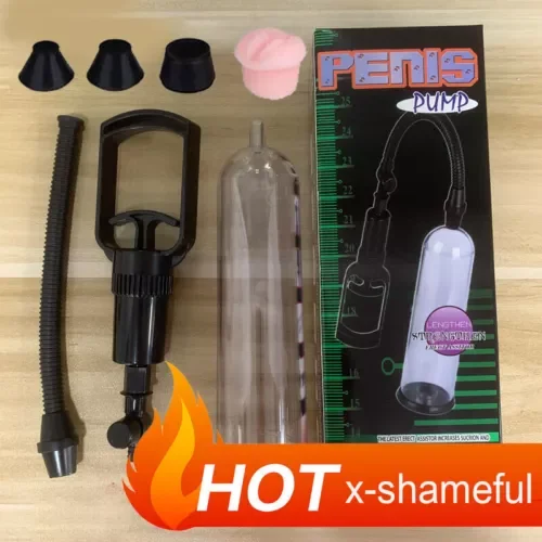 pornhint Pornhint Bigger Vacuum Peni Pump Growth Power Enhancement Enlarger Free Sleeves Male New