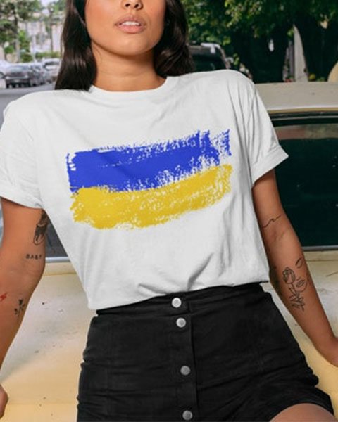 Ukrainian Flag Shirt Ukraine Peace Shirt