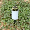 Solar Grave Lawn Light Energy Saving Flameless Electronic LED Candle Lamp