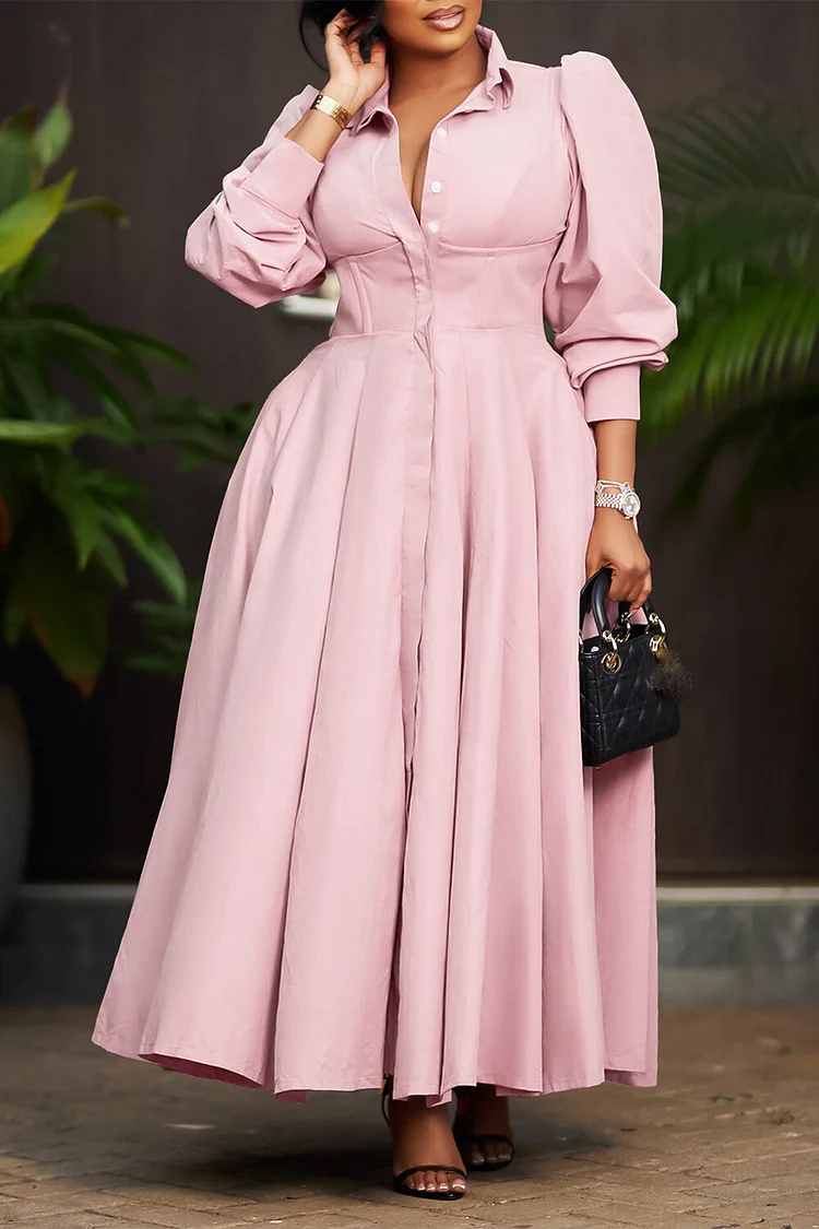 formal maxi shirt dress White Sleeveless Belted Maxi Shirt Dress - All Dresses main image 1