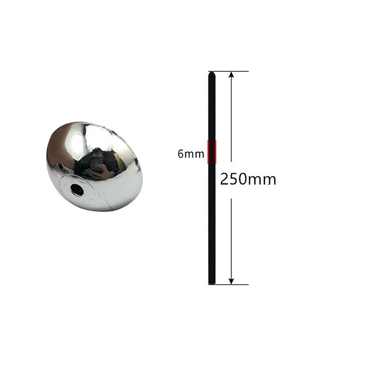 Metal Silicone Penis Plug Urethra Plug Male Masturbation Stick