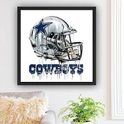 Diamond Painting - Full Round - Dallas Cowboys(35*50cm)-892394.03