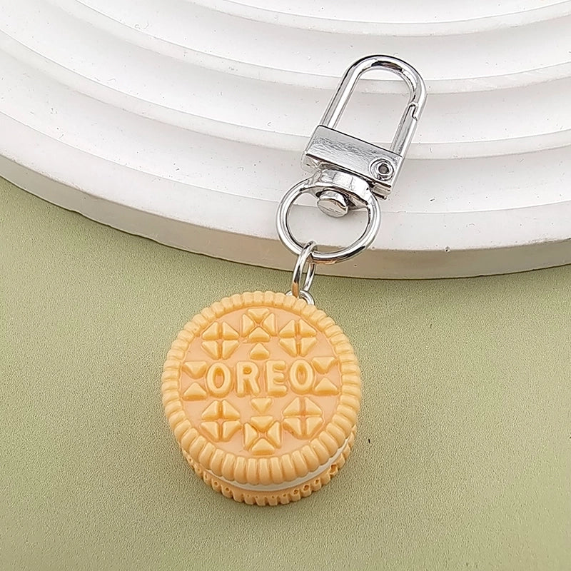 Casual Cute Minimalist Letter Alloy Resin Keychain