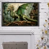 Diamond Painting-DIY Full Round Drill Dragon(60x40cm)