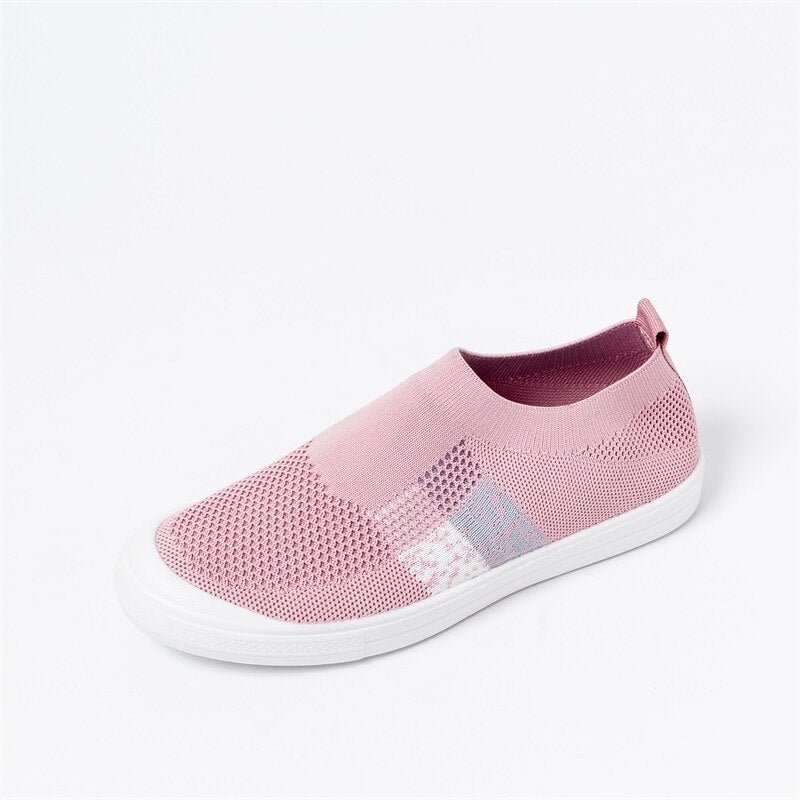 Women's Shoes LadiesShoes Flat Loafers Crystal Fashion Bling Women Sneakers Casual Ladies Slip On Breathable Casual Shoes