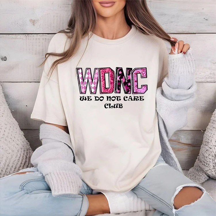 WDNC We Do Not Care Club Shirt Perimenopause Women T-Shirt Menopause Attitude Shirt Funny Aging Tee, Sweatshirt, Hooide