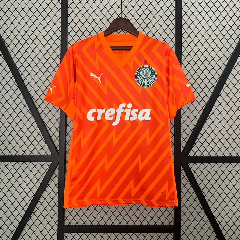 24/25 Palmeiras Goalkeeper Orange Soccer Jersey