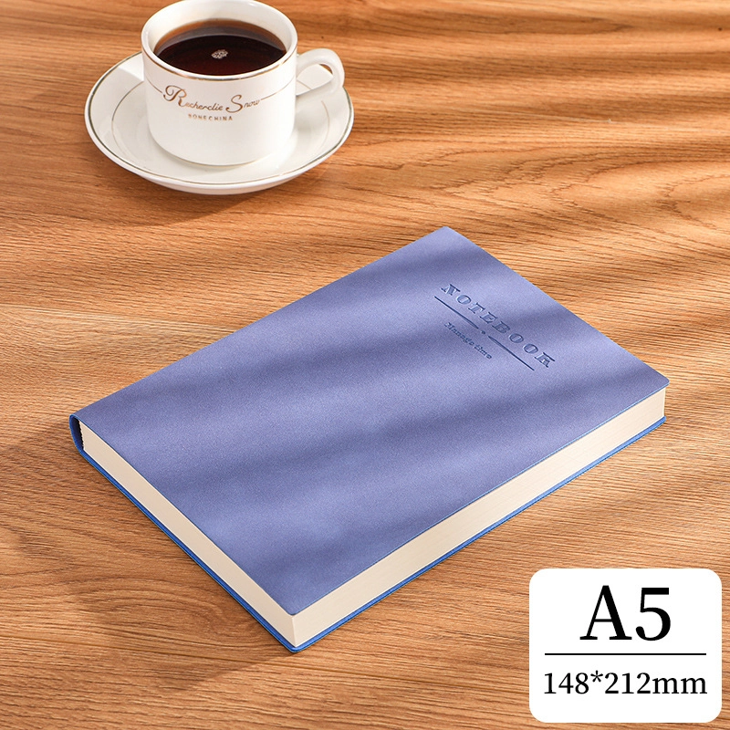 Large A4 Soft Lambskin A5 Simple Student Horizontal Line Notebook Business Thickened B5 Notepad Office Cultural Notepad