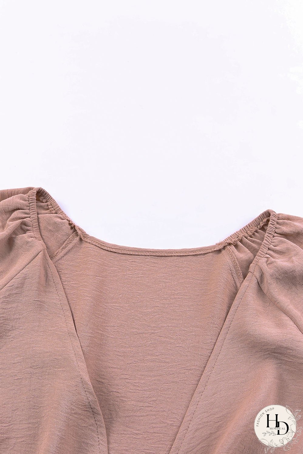 Round Neck Belted Long Sleeve Dress