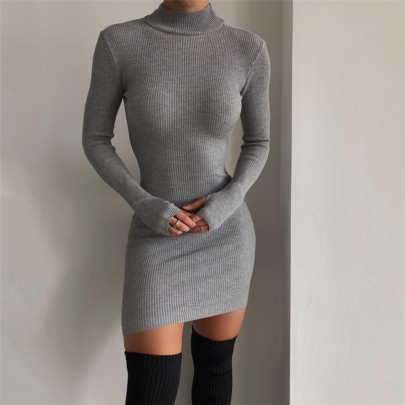 Fashion Sexy Knitted Dress