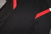 Joyfball 2024/2025 Manchester United Half-Pull Training Suit Black Football Shirt 1:1 Thai Quality