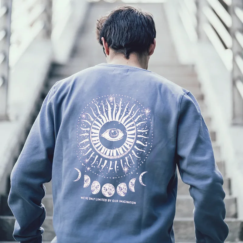 Brightness Moon Retro Unisex Sweatshirt