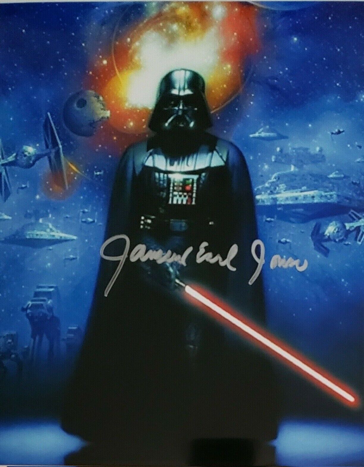 James Earl Jones Autographed Signed 8x10 Photo Poster painting ( Star Wars ) REPRINT