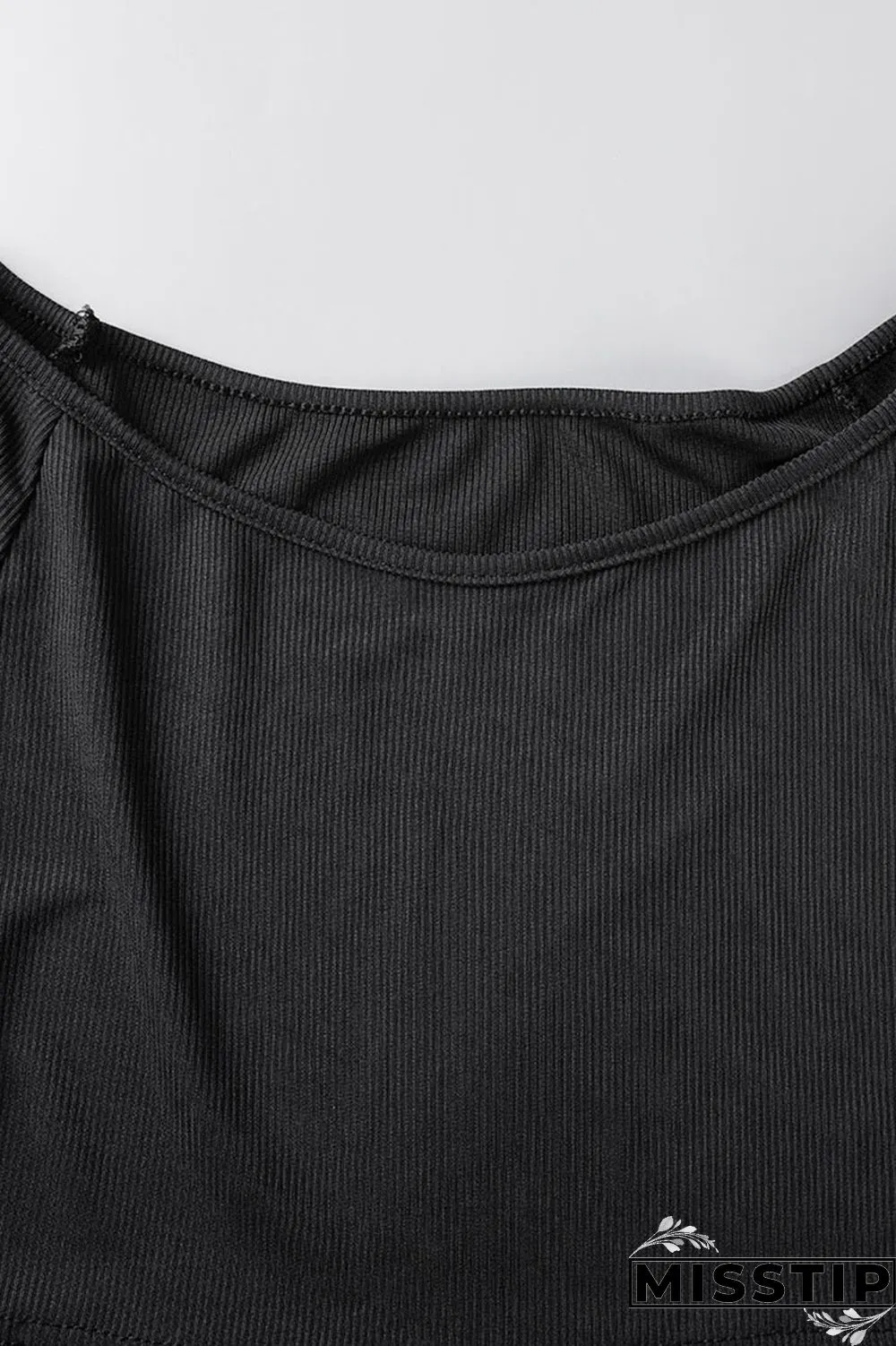 Coffee Sexy Solid Hollowed Out Patchwork Buttons Off the Shoulder Short Sleeve Two Pieces