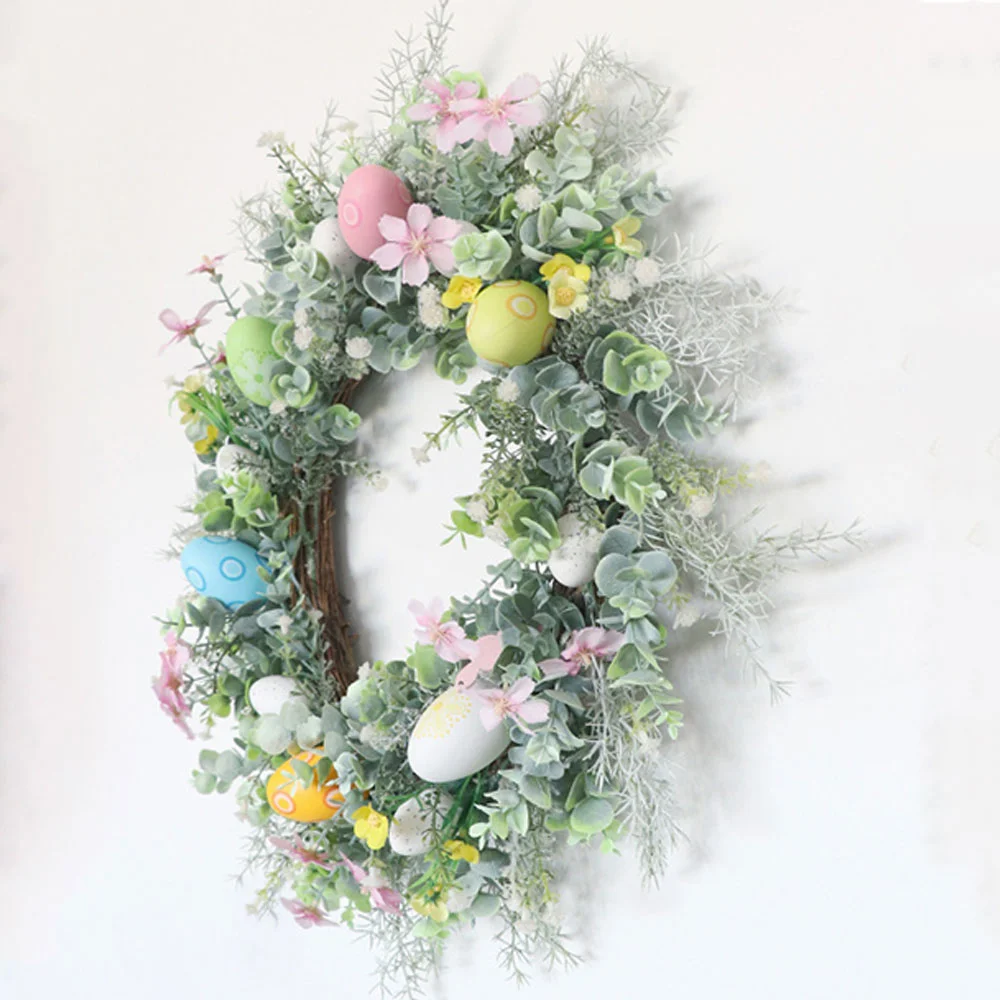 Easter Egg Decoration Simulation Plant Wreath