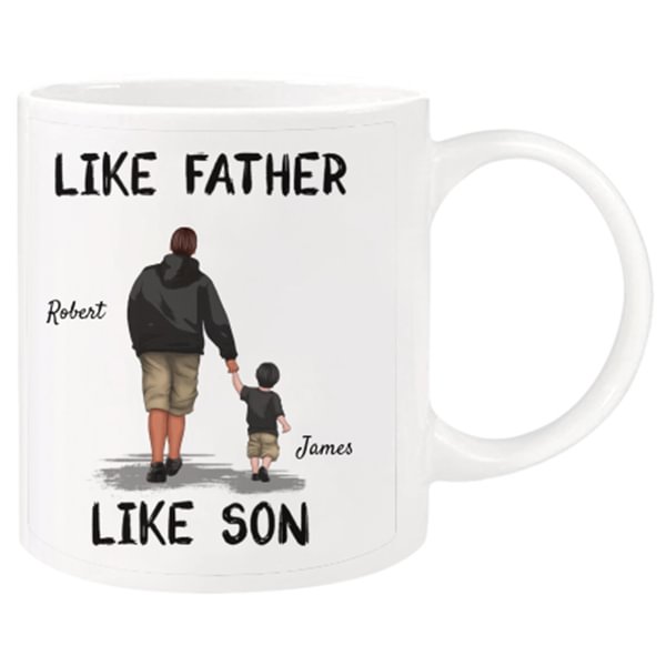 Like Father Like Son/Daughter Personalized Mug