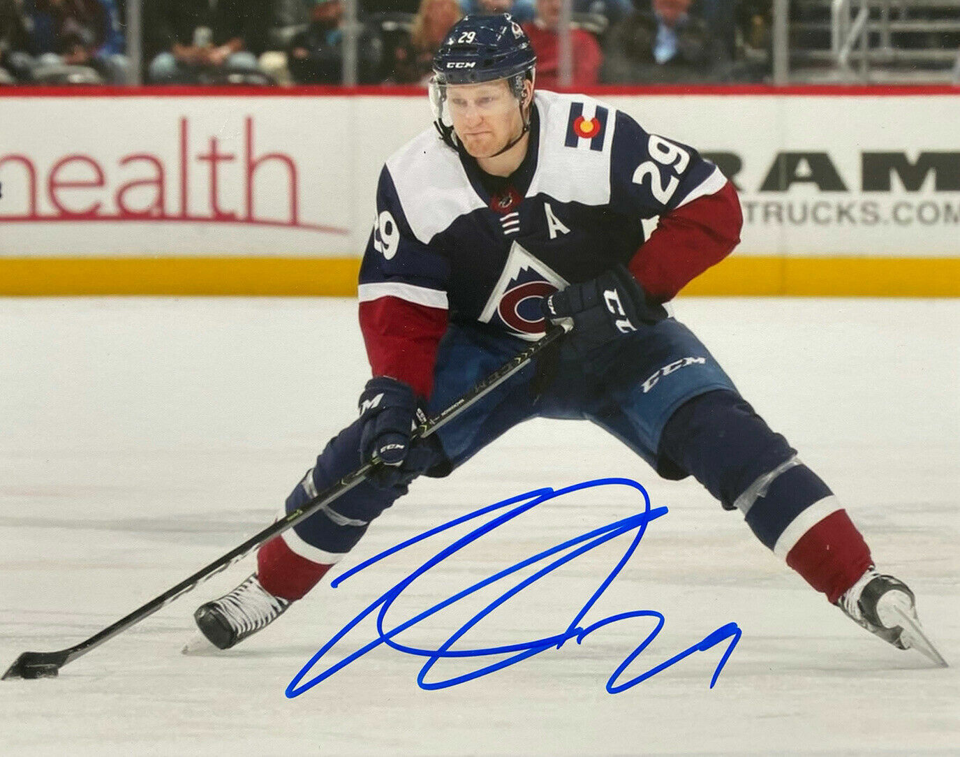 Nathan MacKinnon Autographed Signed 8x10 Photo Poster painting ( Avalanche HOF ) REPRINT