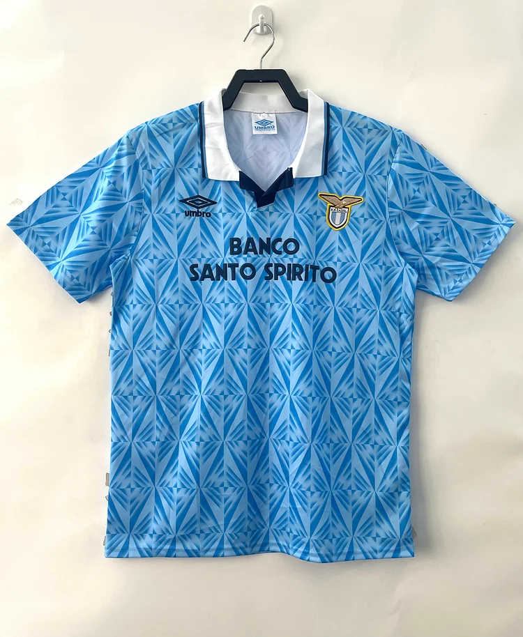 1991 Lazio Home Retro Jersey