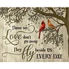 Bird Letter - Full Round Diamond Painting(40x50cm)