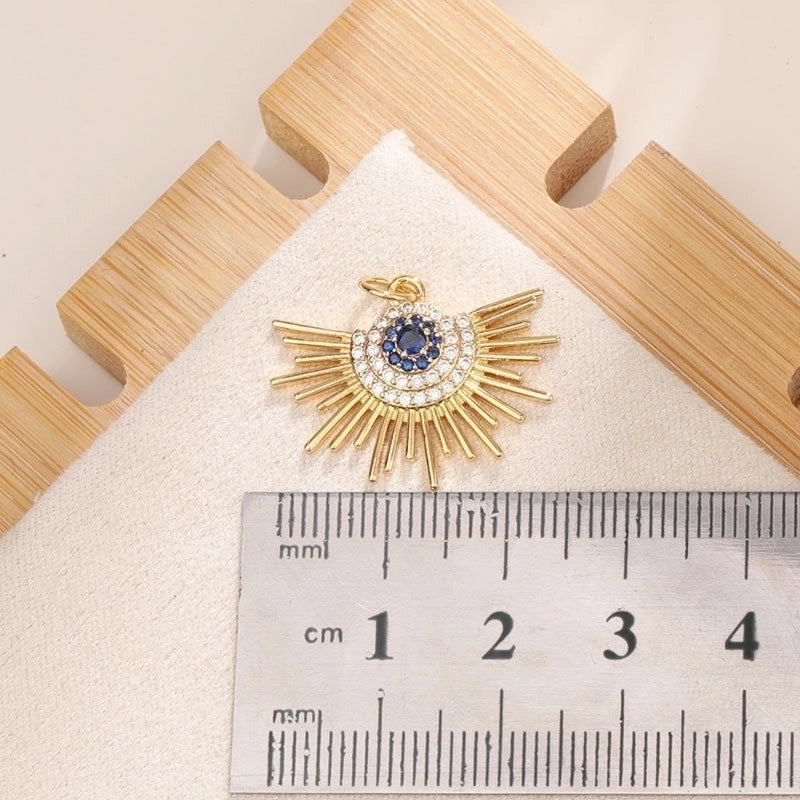 1 Piece Copper Devil’s Eye Jewelry Accessories Pendant