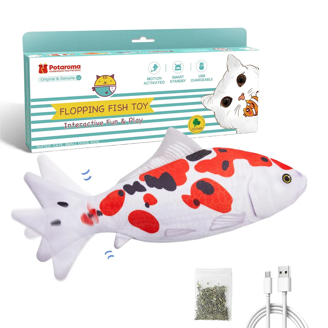 Cat Toys Flopping Fish