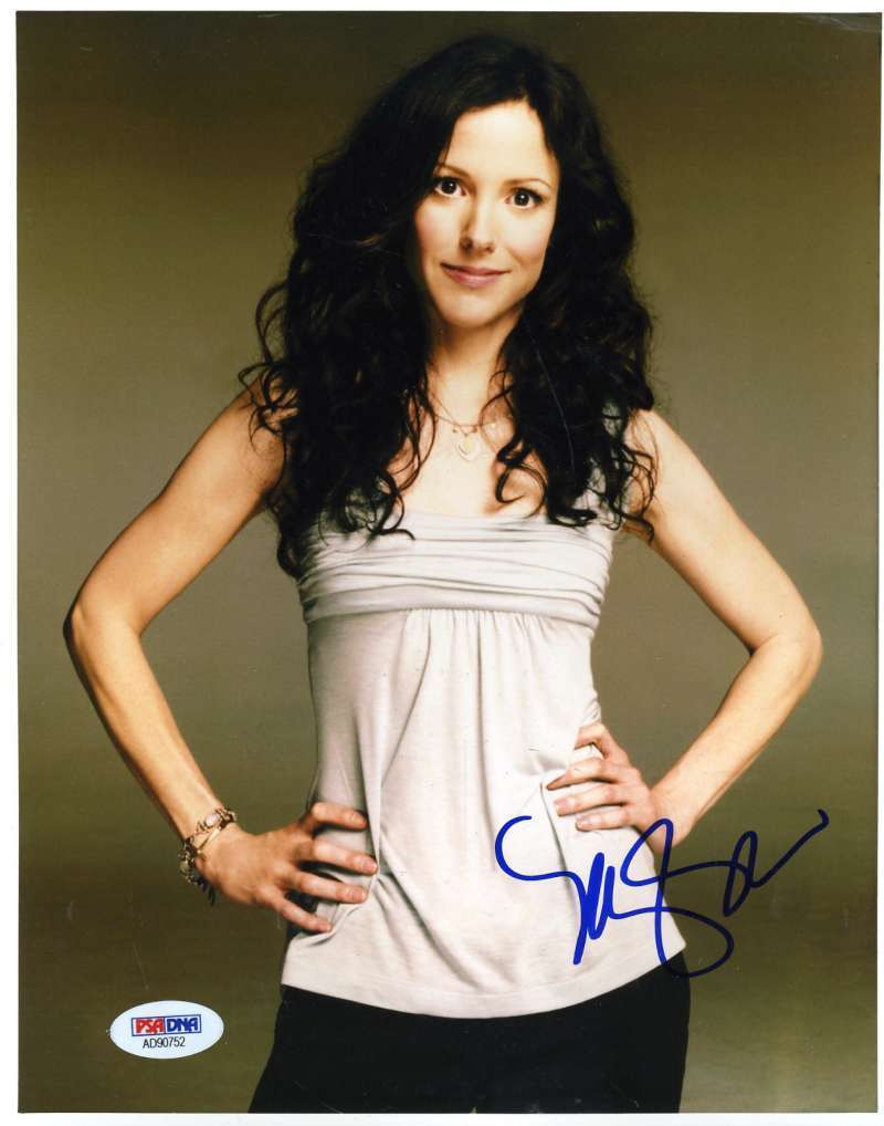 Mary Louise Parker Hand Signed Psa Dna Coa 8x10 Photo Poster painting Autographed Authentic