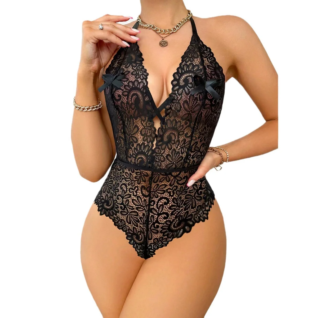 Uveng Ebay New Sexy Flirting Seduction Hollow Perspective Lingerie Lingerie