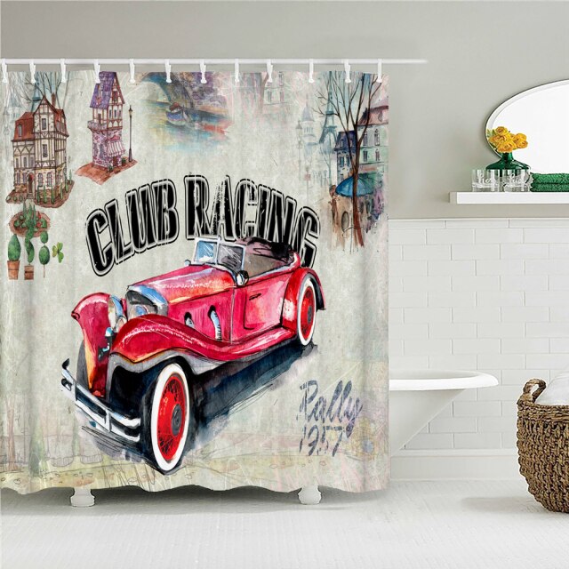 

Shower Curtain – Retro Old Wood-180*180cm, 501 Original
