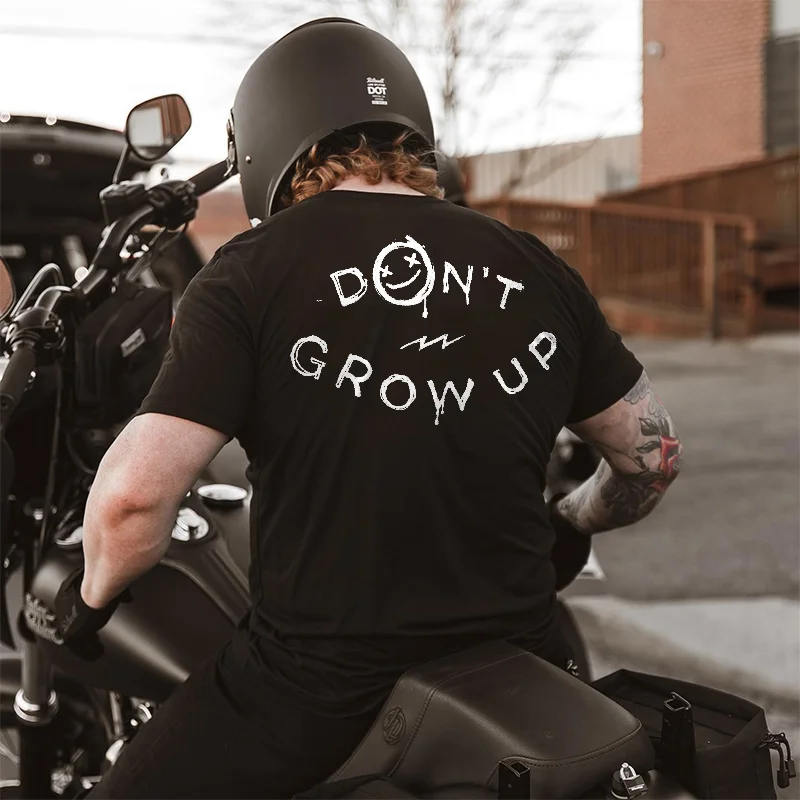 Don't Grow Up Printed Men's T-shirt -  UPRANDY