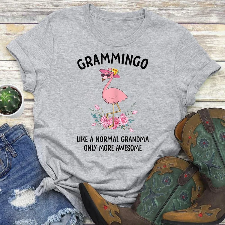 awesome Grandma T-shirt Tee -03482-Annaletters