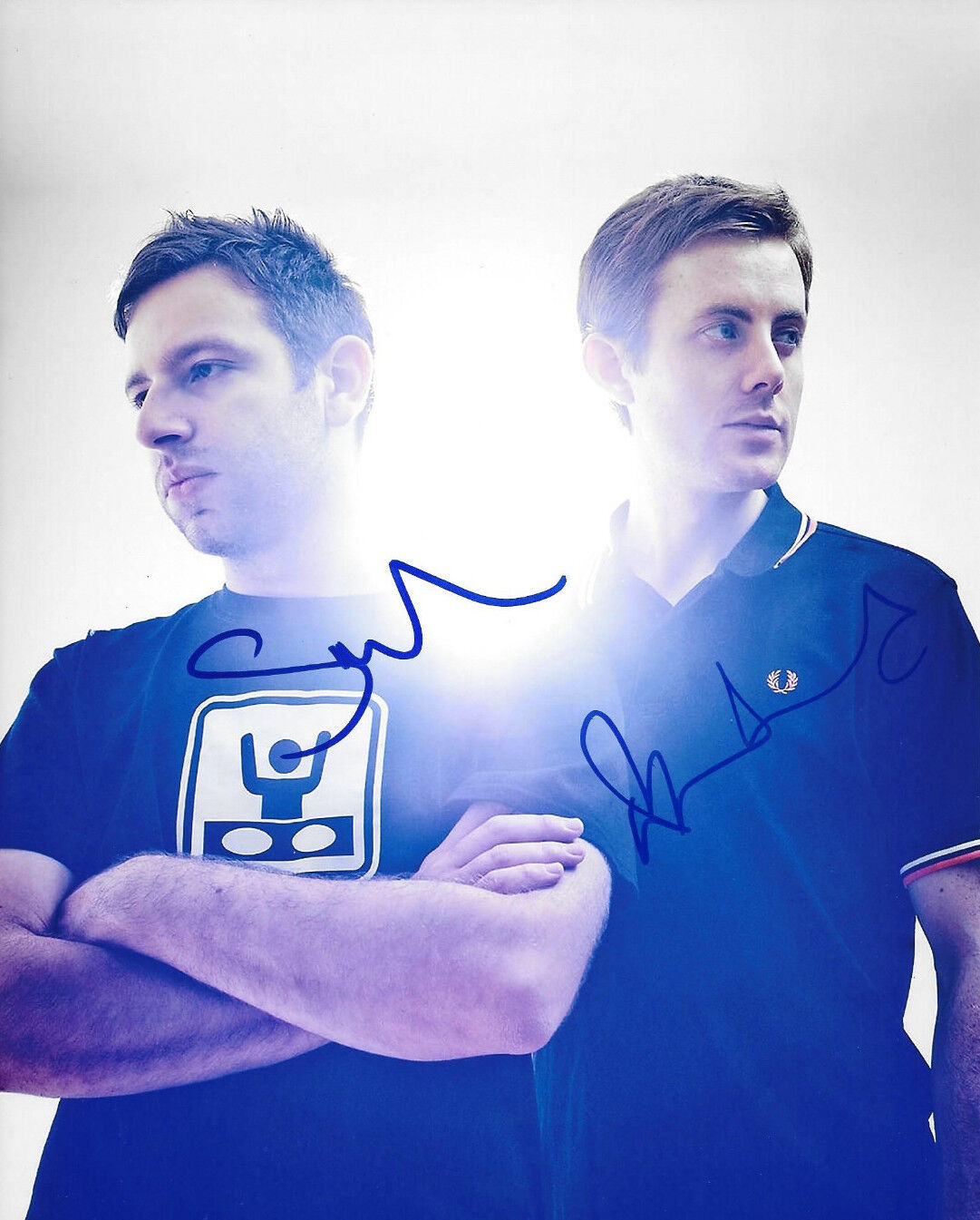 GFA British Electronic Duo * CHASE & STATUS * Signed 8x10 Photo Poster painting C1 COA