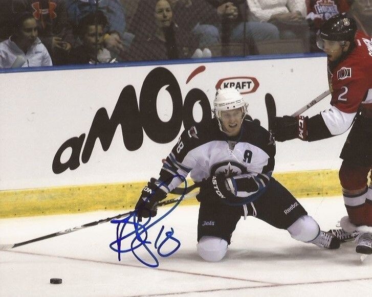 Bryan Little signed Winnipeg Jets 8x10 Photo Poster painting autographed