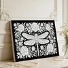 DIY Pearl Painting Dragonfly for Home Wall Decor with Frame(20x30cm)