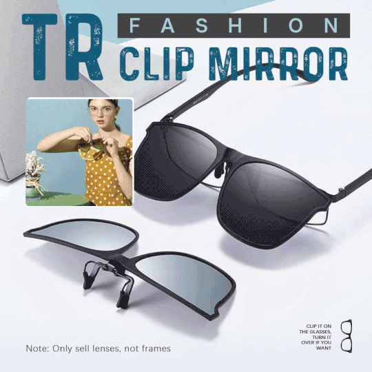 Mode TR Sonnenbrille mit Clip über Brillen