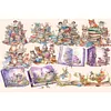 uk.everydayedeals (Limited Stock)Cross Stitch - 11ct Stamped - Animaux et livres (90*67cm)