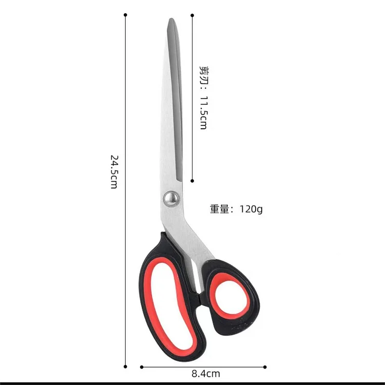 3Cr13 Steel Scissors with three color