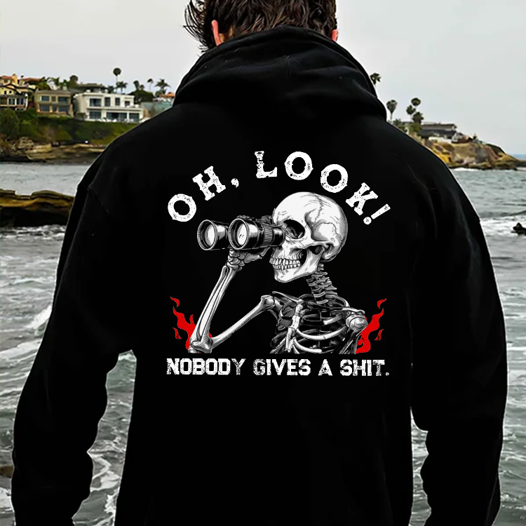 Oh Look Nobody Gives A Shit Hoodie