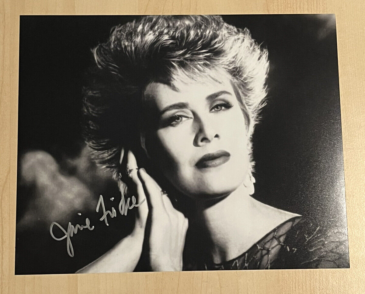 JANIE FRICKE HAND SIGNED 8x10 Photo Poster painting AUTOGRAPHED SINGER COUNTRY POP MUSICIAN COA