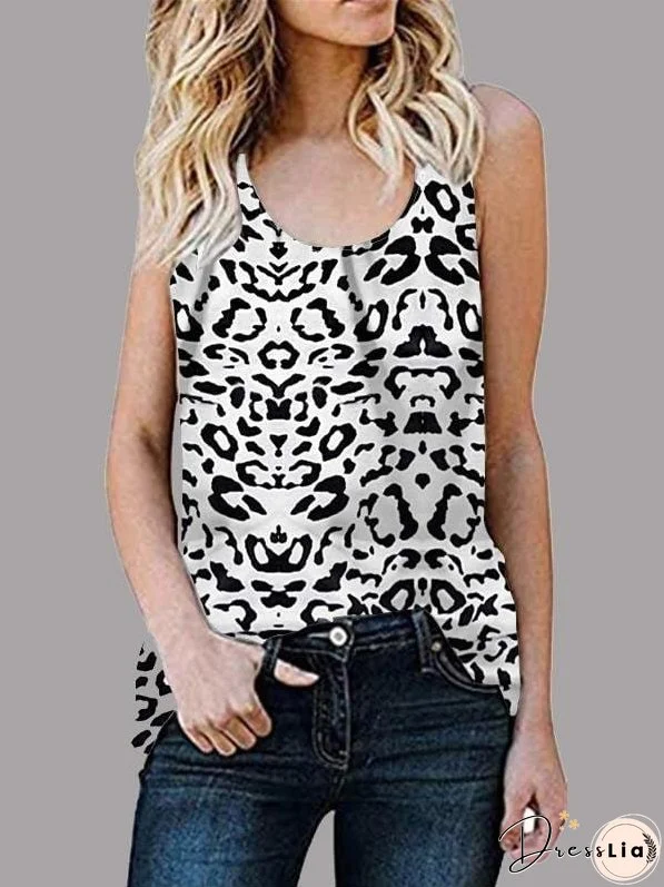 Trendy Leopard Print Tank