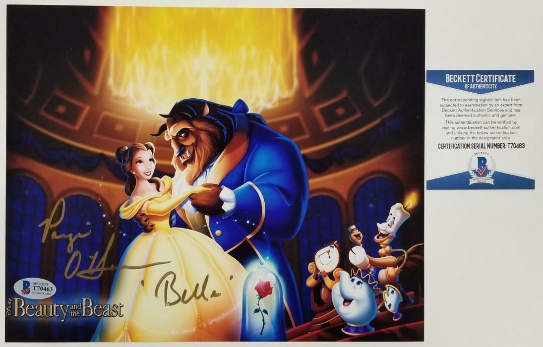 Paige O'Hara signed Beauty and the Beast 8x10 Photo Poster painting #2 Belle Voice ~ BAS COA