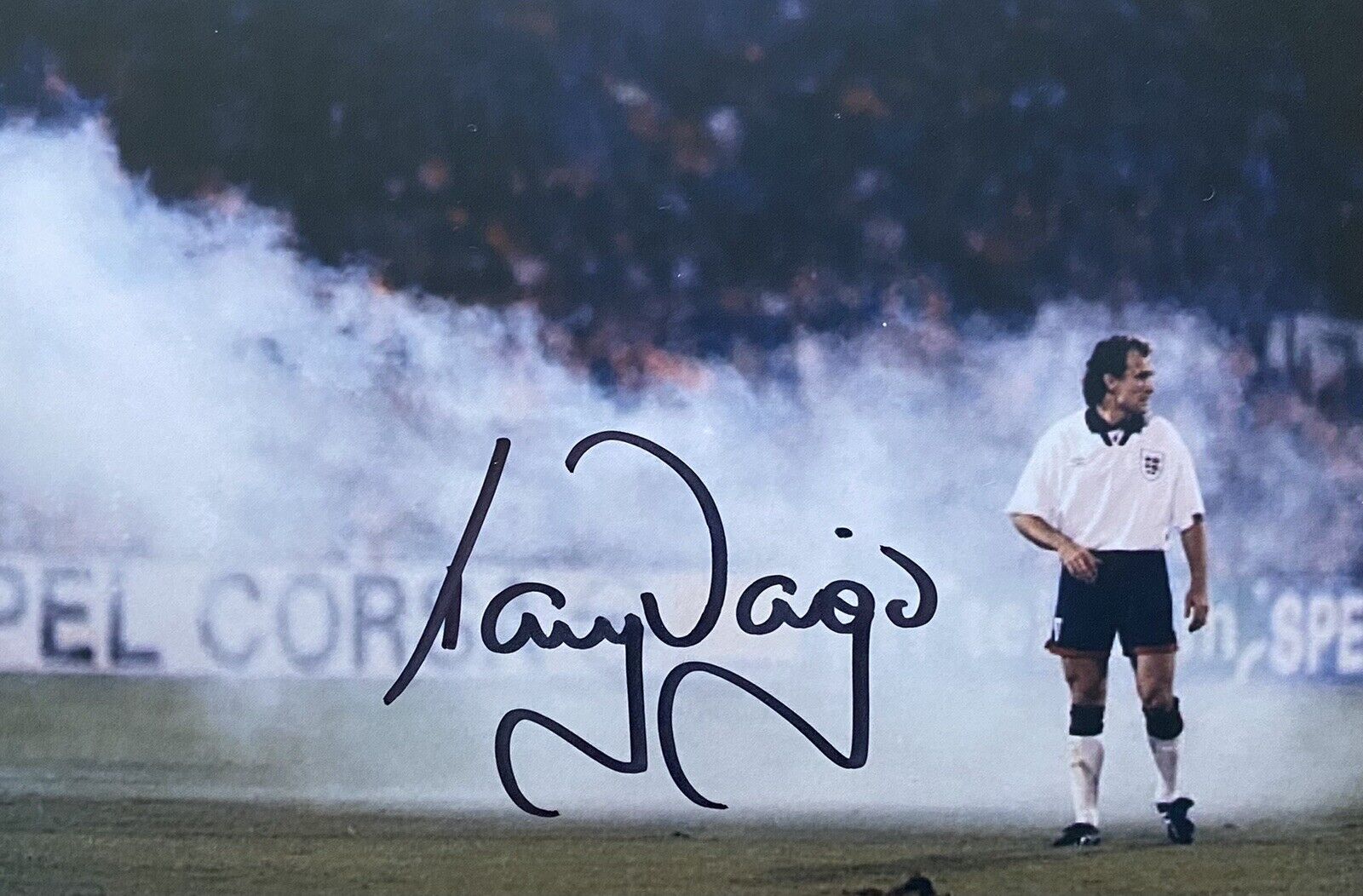 Tony Dorigo Genuine Hand Signed England 6X4 Photo Poster painting 3